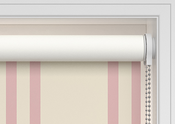 Adelaide, Winnies Stripe Rosies Pink - Twist&Fit Roller Blind - Image 10